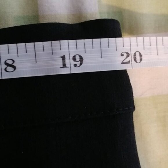 ALYX Women's Black Pull On Stretch Designer Legging High Rise Pants Plus Size 3X - Picture 4 of 6